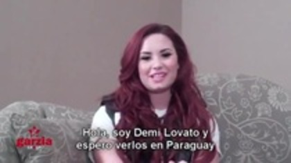 Demi Lovato Send A Message To Paraguay Lovatics (595)