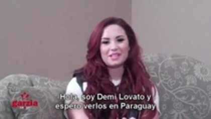Demi Lovato Send A Message To Paraguay Lovatics (597)