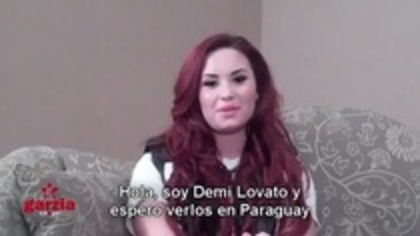 Demi Lovato Send A Message To Paraguay Lovatics (961) - Demilush Send A Message To Paraguay Lovatics Part oo3