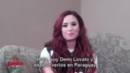 Demi Lovato Send A Message To Paraguay Lovatics (964)