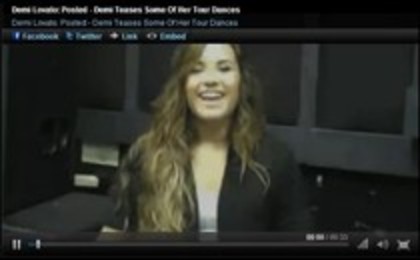 Demi Lovato Teases Some Of Her Tour Dances (3) - Demi Teases Some Of Her Tour Dances