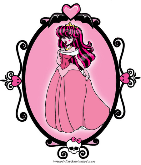 mh__draculaura_as_aurora_by_i_heart_link-d4k3pdy - monster high