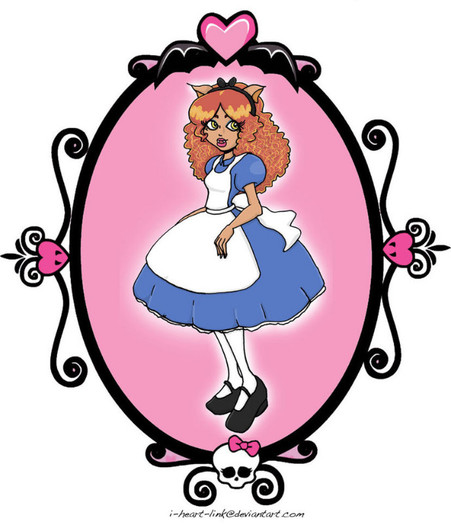 mh__howleen_as_alice_by_i_heart_link-d4md7xl - monster high