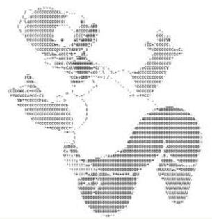 images - ASCII ART-symbol drawings