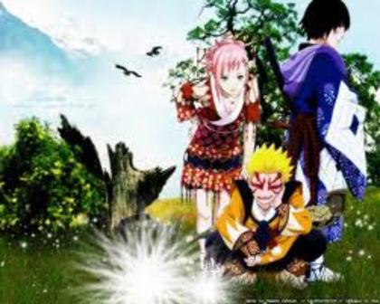 Sakura Sasuke si Naruto