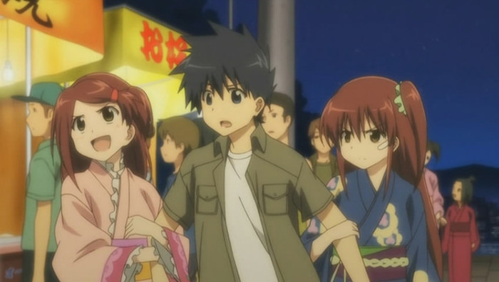 Impartindul in 2 la un festival