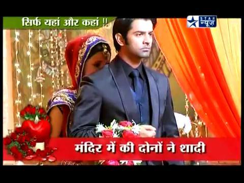 Arnav_Raizada_marries_Khushi_Kumari_Gupta_098 - Iss Pyaar Ko Kya Naam Doon - SaRun Segment - SBS - 14th February - 2012 - Caps