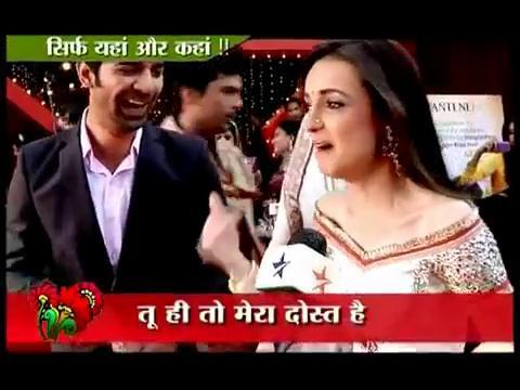 1 (90) - Iss Pyaar Ko Kya Naam Doon - SaRun - SPA - Red Carpet - 10th March - 2012 - Caps