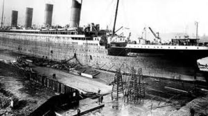 1 - Poze de la constructia Titanicului