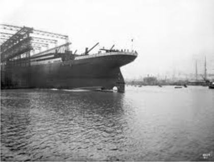 9 - Poze de la constructia Titanicului
