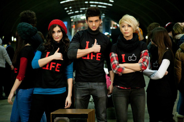  - In timpul filmarilor