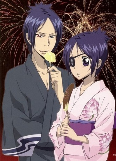 mukuro and chrome 10 - Katekyo Hitman Reborn