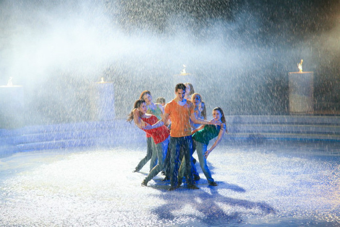  - In timpul filmarilor