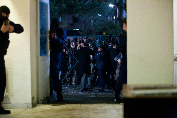  - In timpul filmarilor