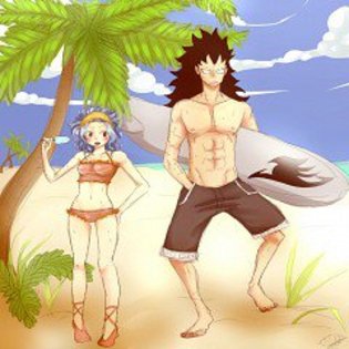 Levy si Gajeel