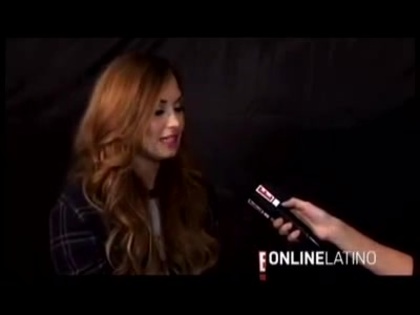 Demi Lovato - E! Online Latinoamerica Mexico. 0804