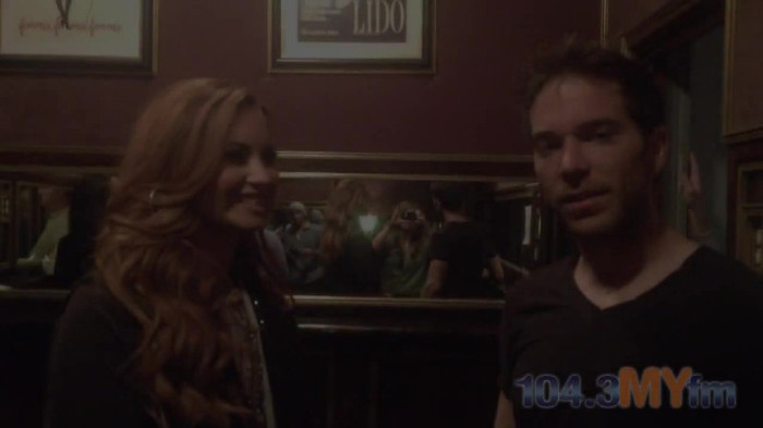 1043 MYfm\'s Ty Bentli with Demi Lovato in LA 0050