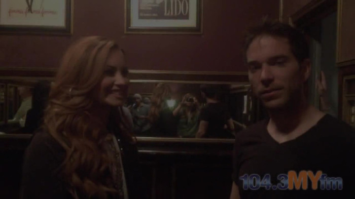 1043 MYfm\'s Ty Bentli with Demi Lovato in LA 0051