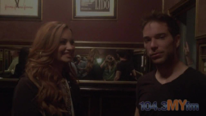 1043 MYfm\'s Ty Bentli with Demi Lovato in LA 0055