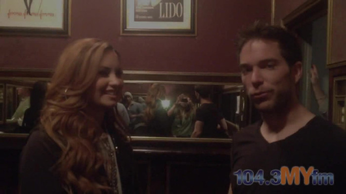 1043 MYfm\'s Ty Bentli with Demi Lovato in LA 0063