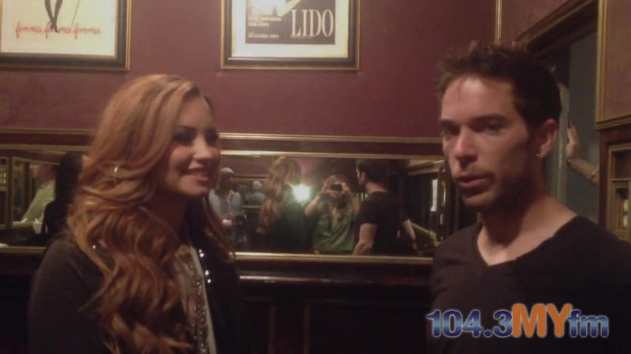 1043 MYfm\'s Ty Bentli with Demi Lovato in LA 0086