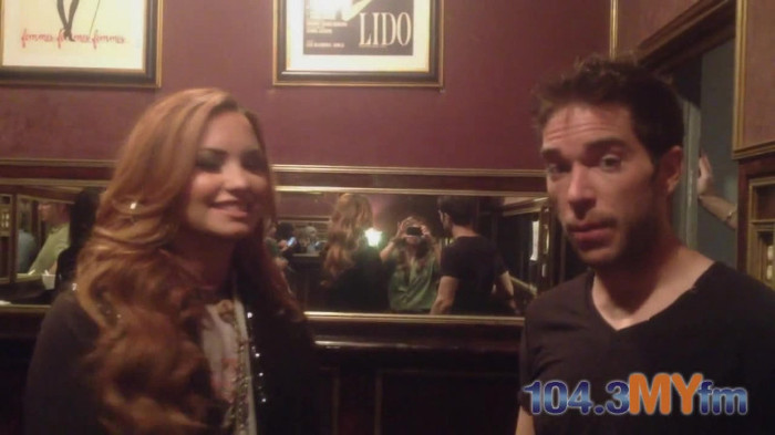 1043 MYfm\'s Ty Bentli with Demi Lovato in LA 0098