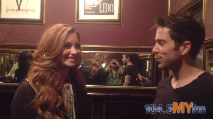 1043 MYfm\'s Ty Bentli with Demi Lovato in LA 0148