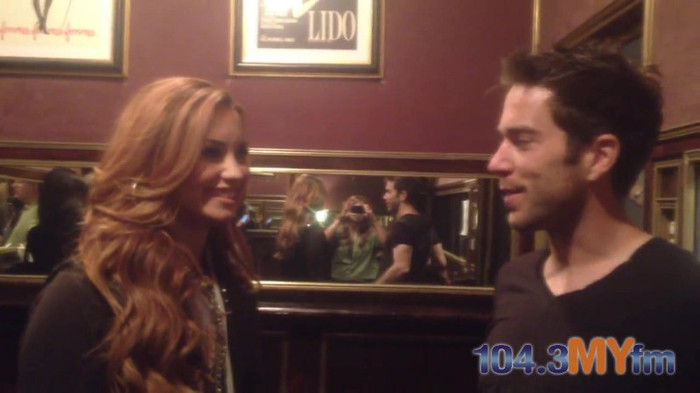 1043 MYfm\'s Ty Bentli with Demi Lovato in LA 0165