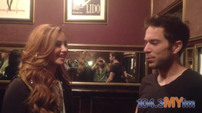 1043 MYfm\'s Ty Bentli with Demi Lovato in LA 0216 1043 MYfm\'s Ty Bentli with Demi Lovato in LA 0216
