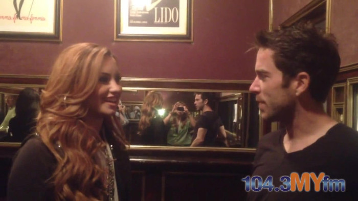 1043 MYfm\'s Ty Bentli with Demi Lovato in LA 0234 - Demi - 1043 MYfm Ty Bentli