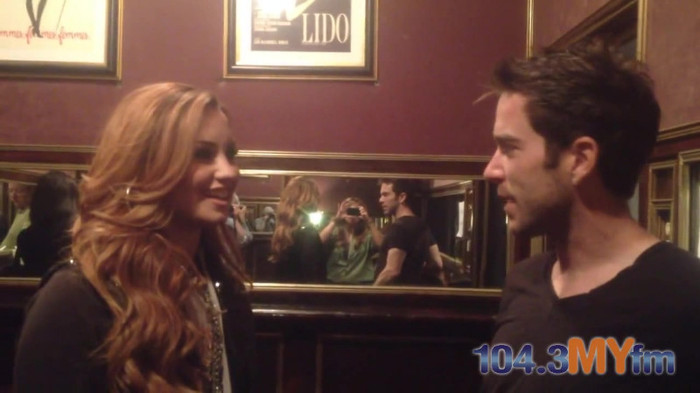 1043 MYfm\'s Ty Bentli with Demi Lovato in LA 0239