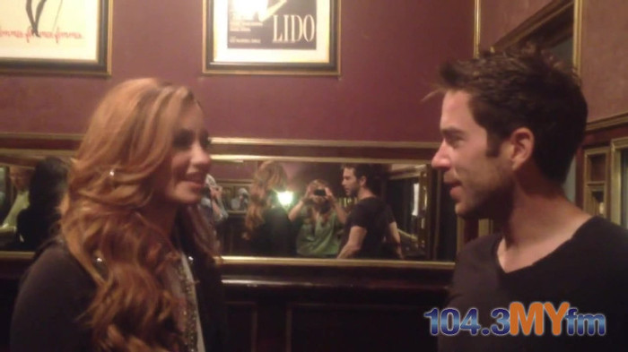 1043 MYfm\'s Ty Bentli with Demi Lovato in LA 0266 - Demi - 1043 MYfm Ty Bentli