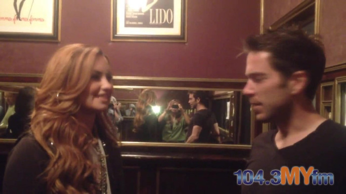 1043 MYfm\'s Ty Bentli with Demi Lovato in LA 0275 - Demi - 1043 MYfm Ty Bentli