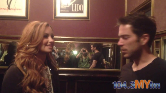 1043 MYfm\'s Ty Bentli with Demi Lovato in LA 0276 - Demi - 1043 MYfm Ty Bentli