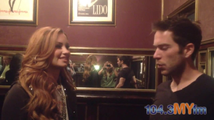 1043 MYfm\'s Ty Bentli with Demi Lovato in LA 0279