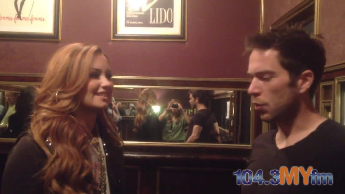 1043 MYfm\'s Ty Bentli with Demi Lovato in LA 0280