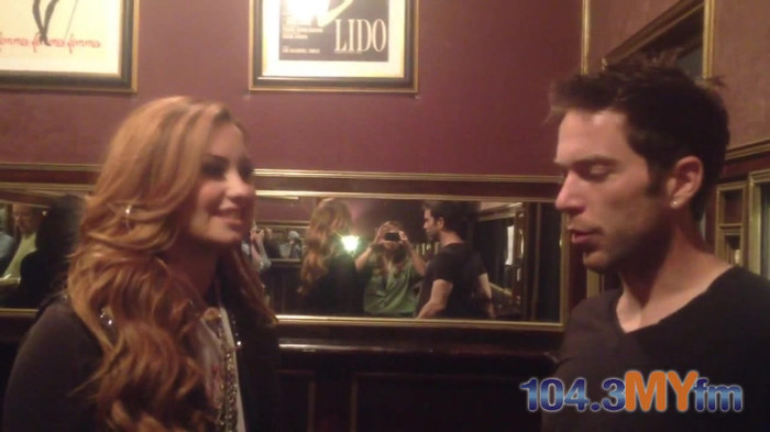 1043 MYfm\'s Ty Bentli with Demi Lovato in LA 0282