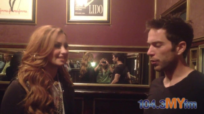 1043 MYfm\'s Ty Bentli with Demi Lovato in LA 0285