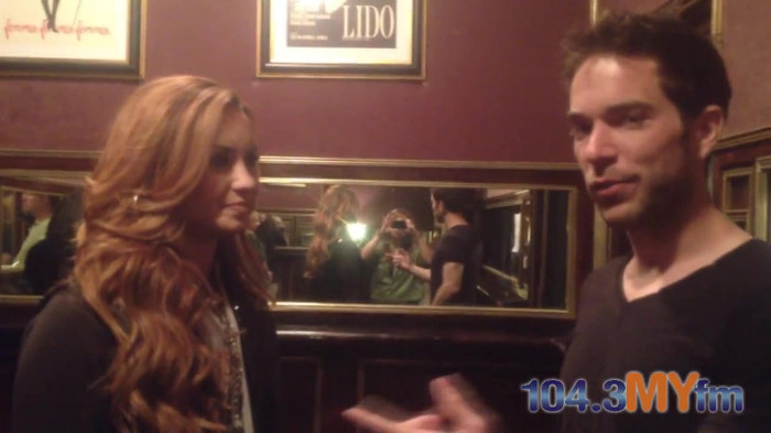 1043 MYfm\'s Ty Bentli with Demi Lovato in LA 0341