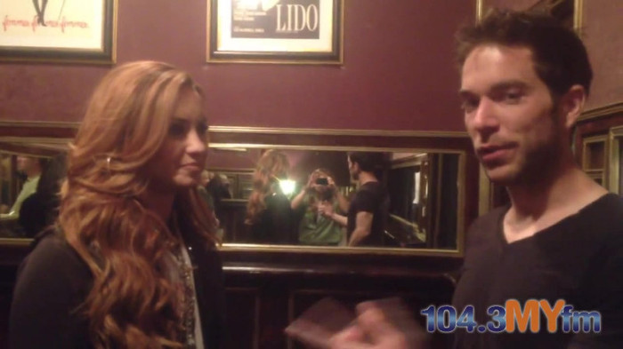 1043 MYfm\'s Ty Bentli with Demi Lovato in LA 0342