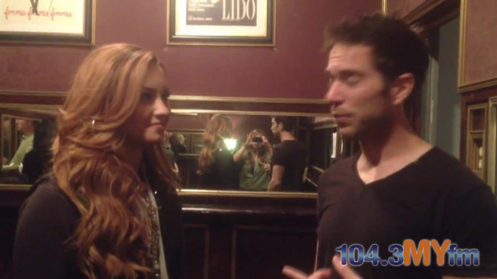 1043 MYfm\'s Ty Bentli with Demi Lovato in LA 0422