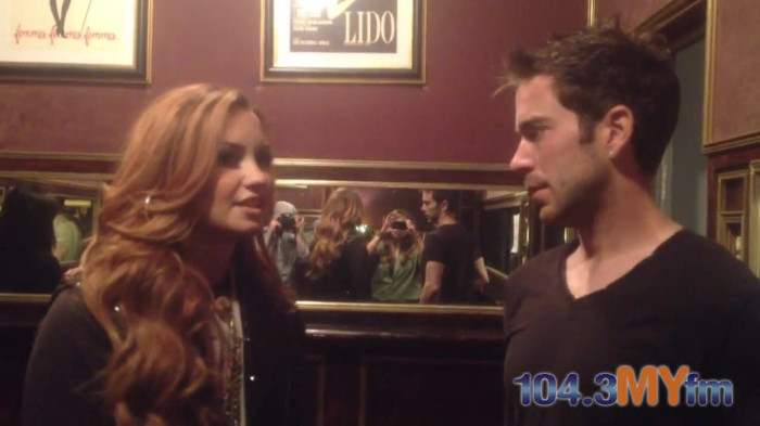 1043 MYfm\'s Ty Bentli with Demi Lovato in LA 0568 - Demi - 1043 MYfm Ty Bentli Part oo1