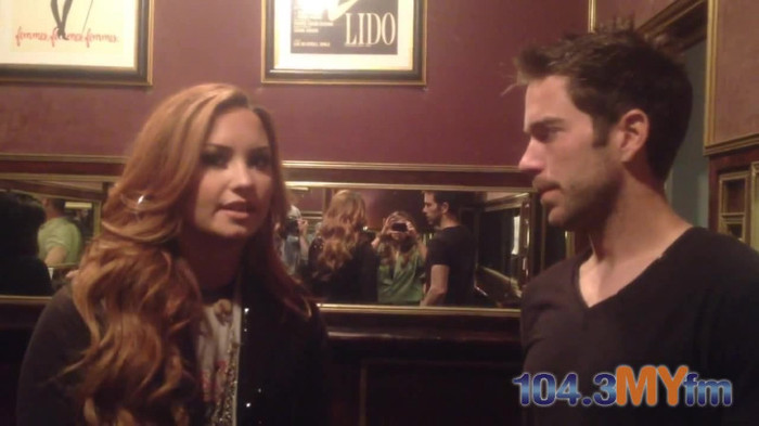 1043 MYfm\'s Ty Bentli with Demi Lovato in LA 0587 - Demi - 1043 MYfm Ty Bentli Part oo1
