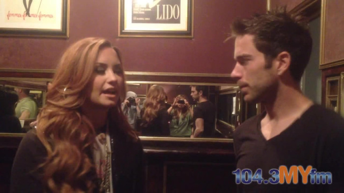 1043 MYfm\'s Ty Bentli with Demi Lovato in LA 0601 - Demi - 1043 MYfm Ty Bentli Part oo1