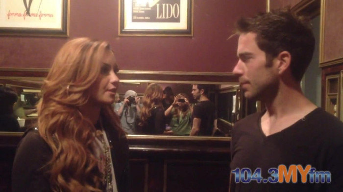 1043 MYfm\'s Ty Bentli with Demi Lovato in LA 0641