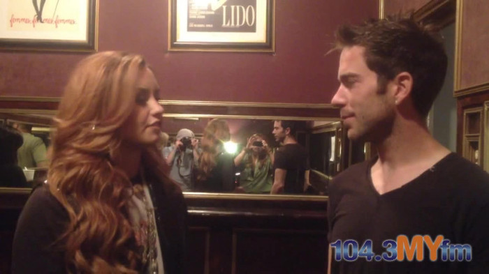 1043 MYfm\'s Ty Bentli with Demi Lovato in LA 0678