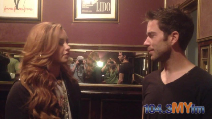 1043 MYfm\'s Ty Bentli with Demi Lovato in LA 0679