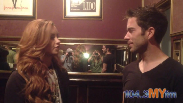 1043 MYfm\'s Ty Bentli with Demi Lovato in LA 0680