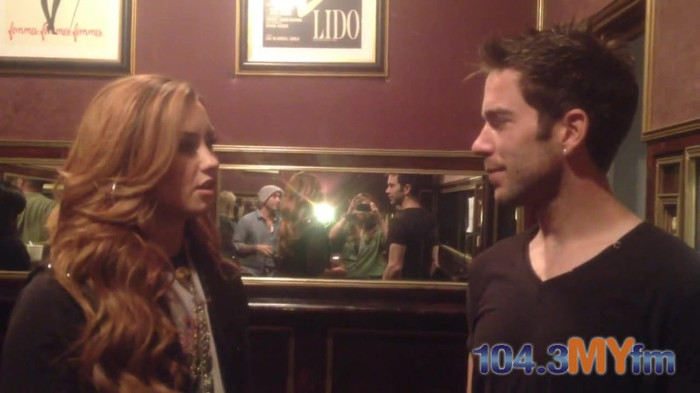 1043 MYfm\'s Ty Bentli with Demi Lovato in LA 0718 - Demi - 1043 MYfm Ty Bentli Part oo1