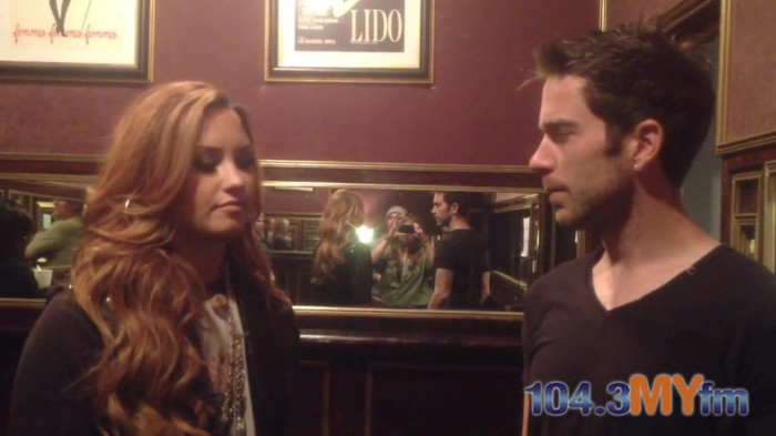 1043 MYfm\'s Ty Bentli with Demi Lovato in LA 0765